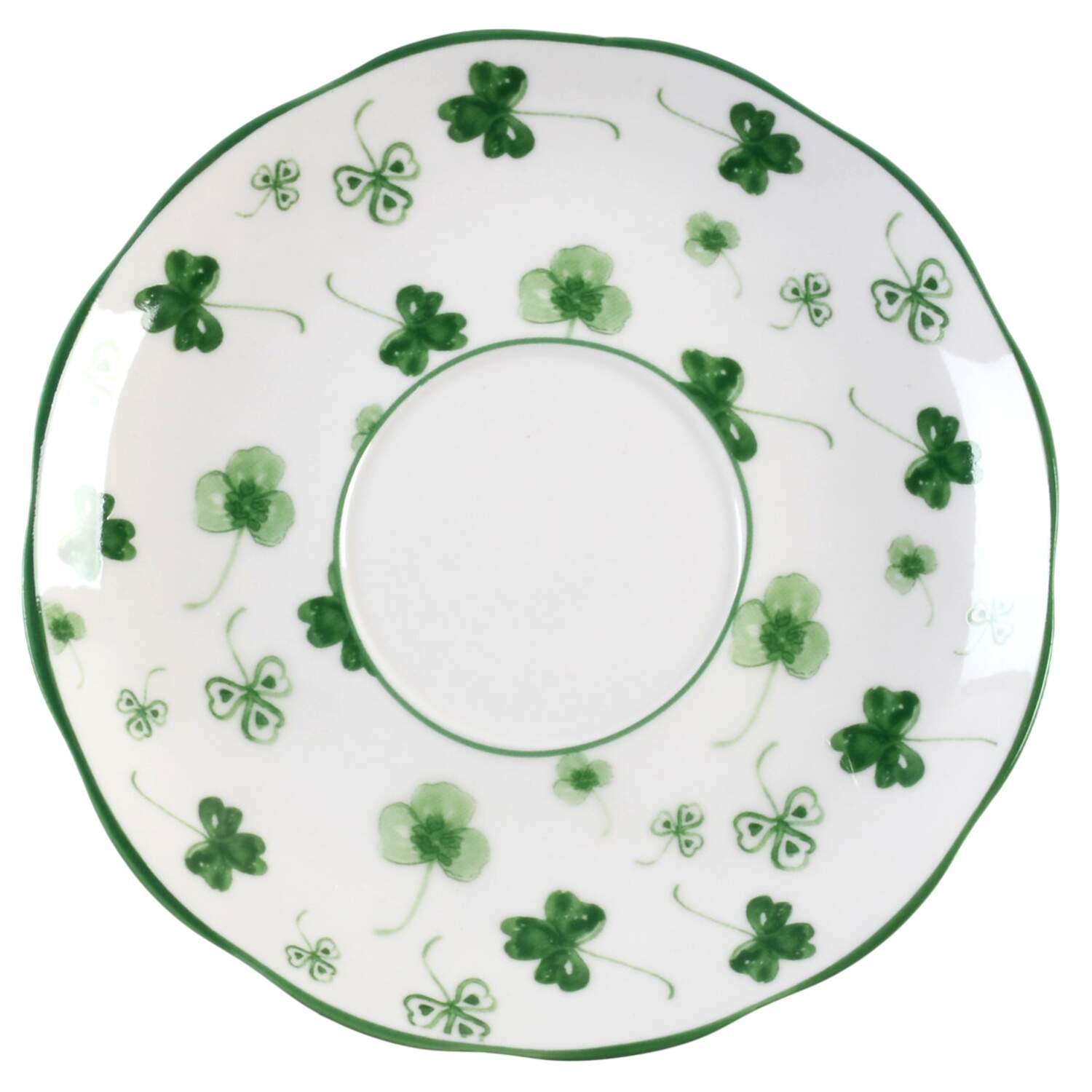Clover Garden Saucer by Grace's Teaware-1
