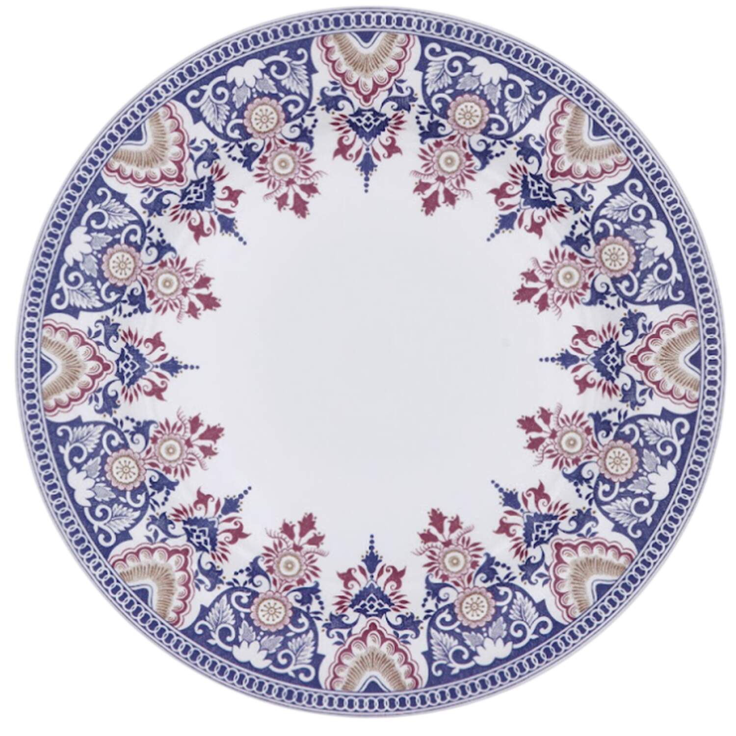 Rouen Or Dinner Plate by Faiencerie De Gien-1