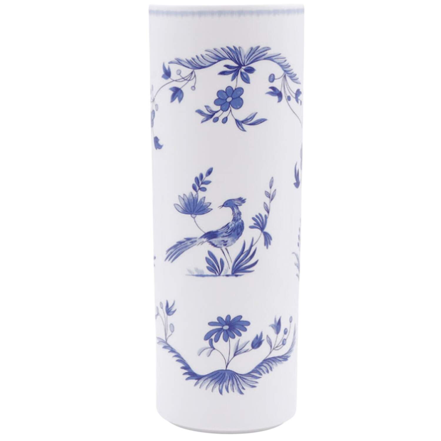 Paradis Bleu 12" Vase by Faiencerie De Gien-1