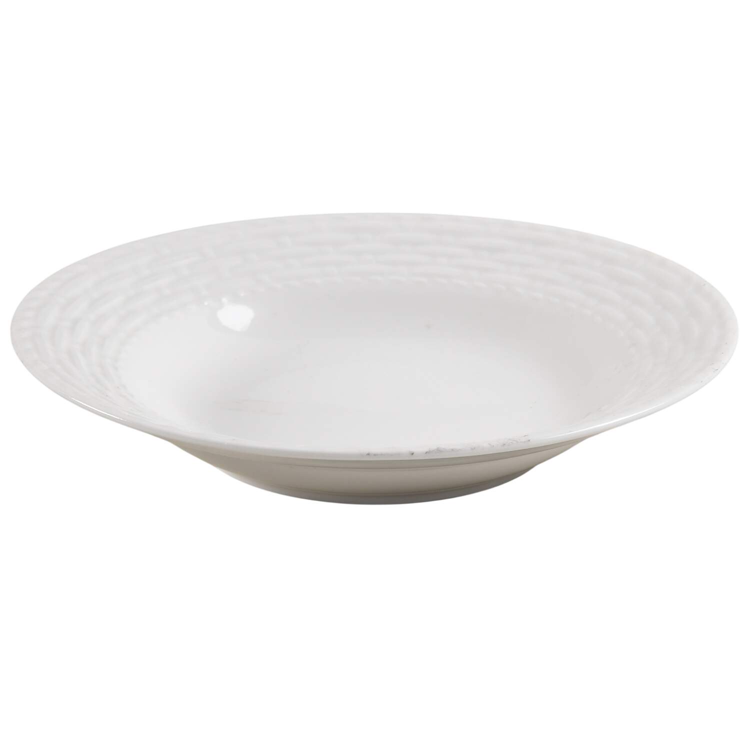 Royal Weave Rim Soup Bowl by Gourmet Expressions-1