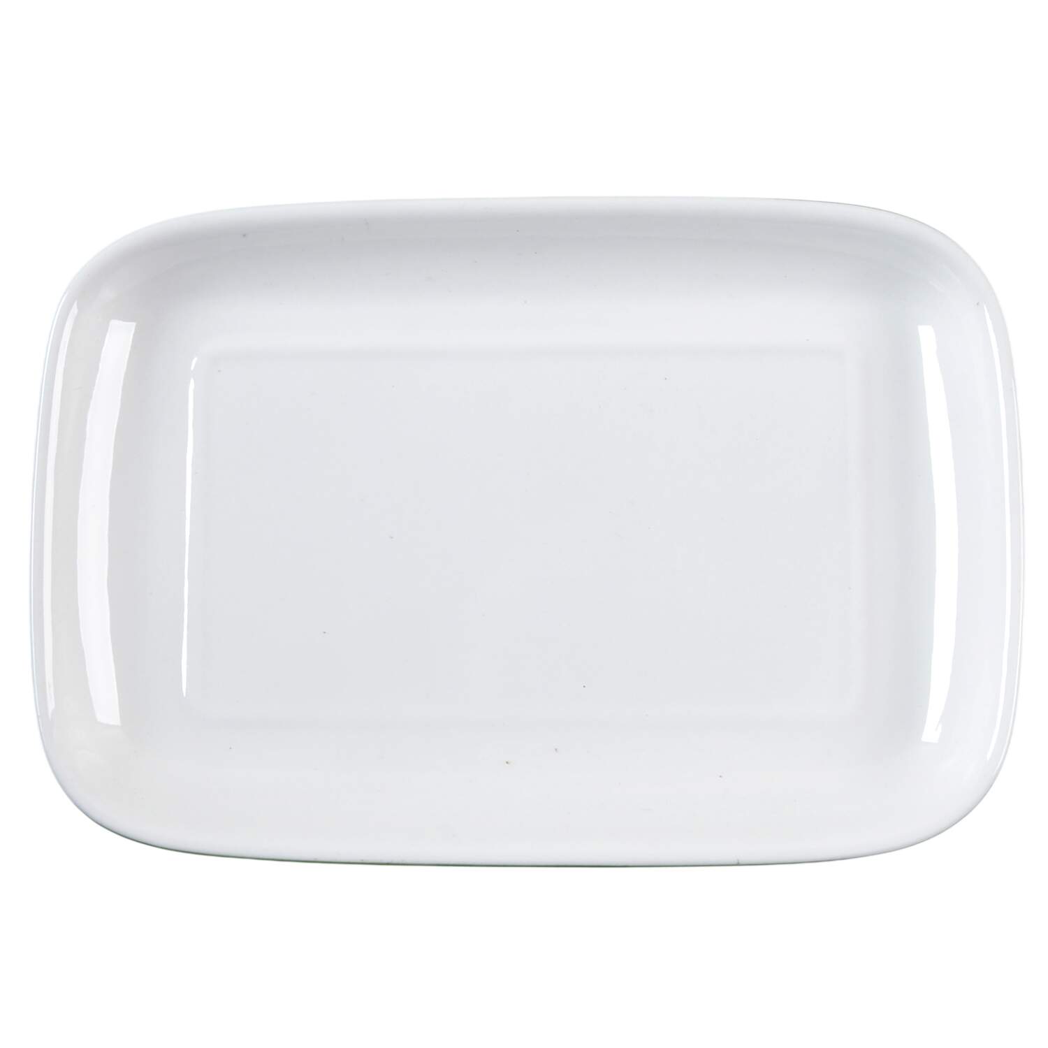 Blue-Green Block 1/4 Lb Butter No Lid by Grace's Teaware-1