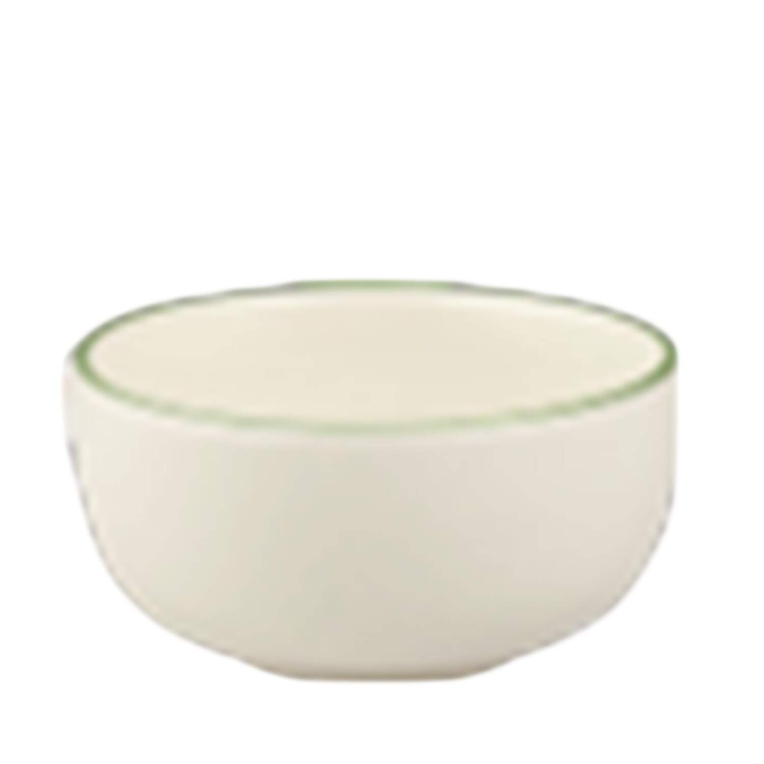 Filet Fougere (Fern Green) Individual Snack Bowl by Faiencerie De Gien-1