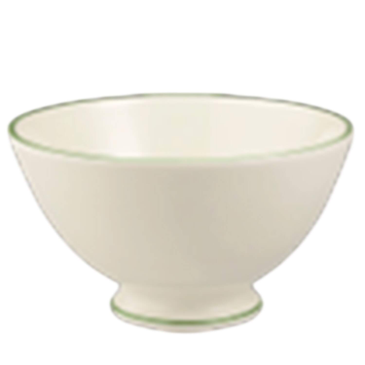Filet Fougere (Fern Green) 6" All Purpose Bowl by Faiencerie De Gien-1