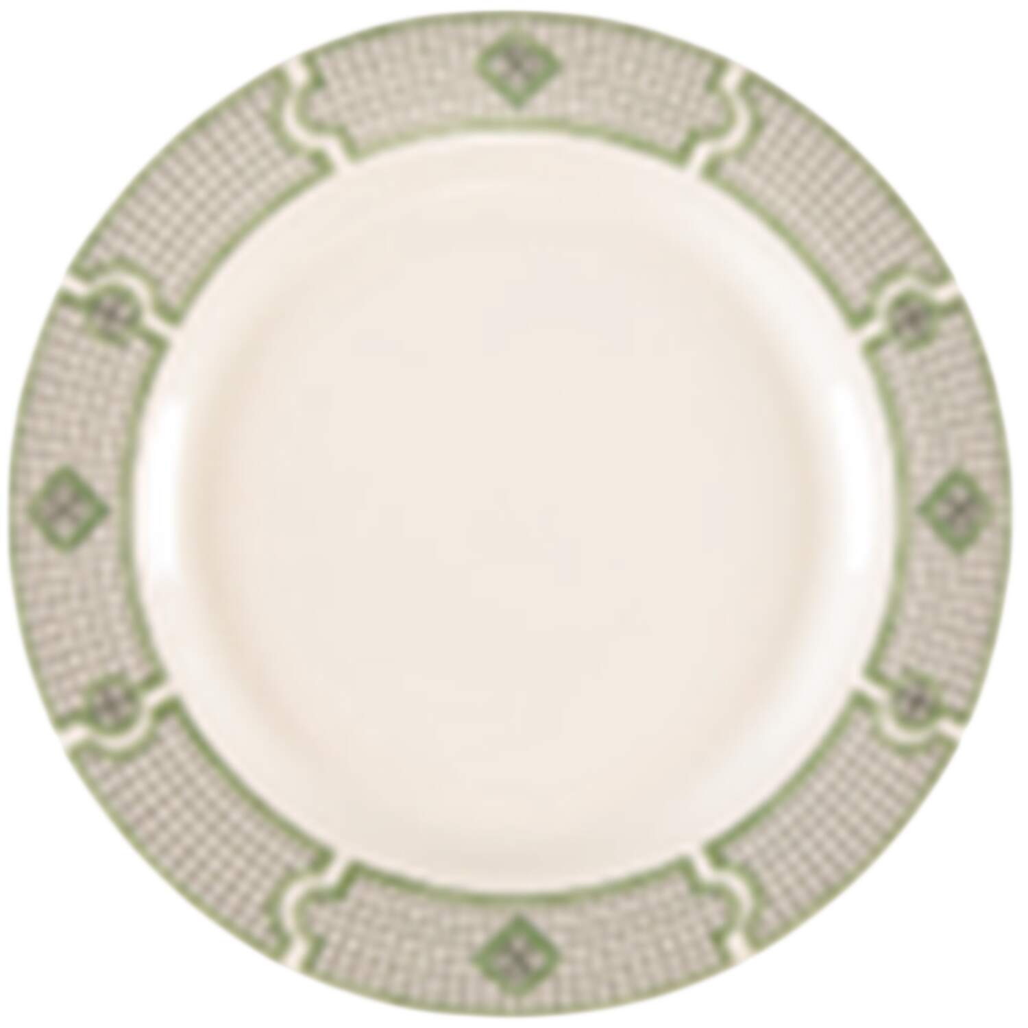Les Vases a Oranger Dinner Plate by Faiencerie De Gien-1