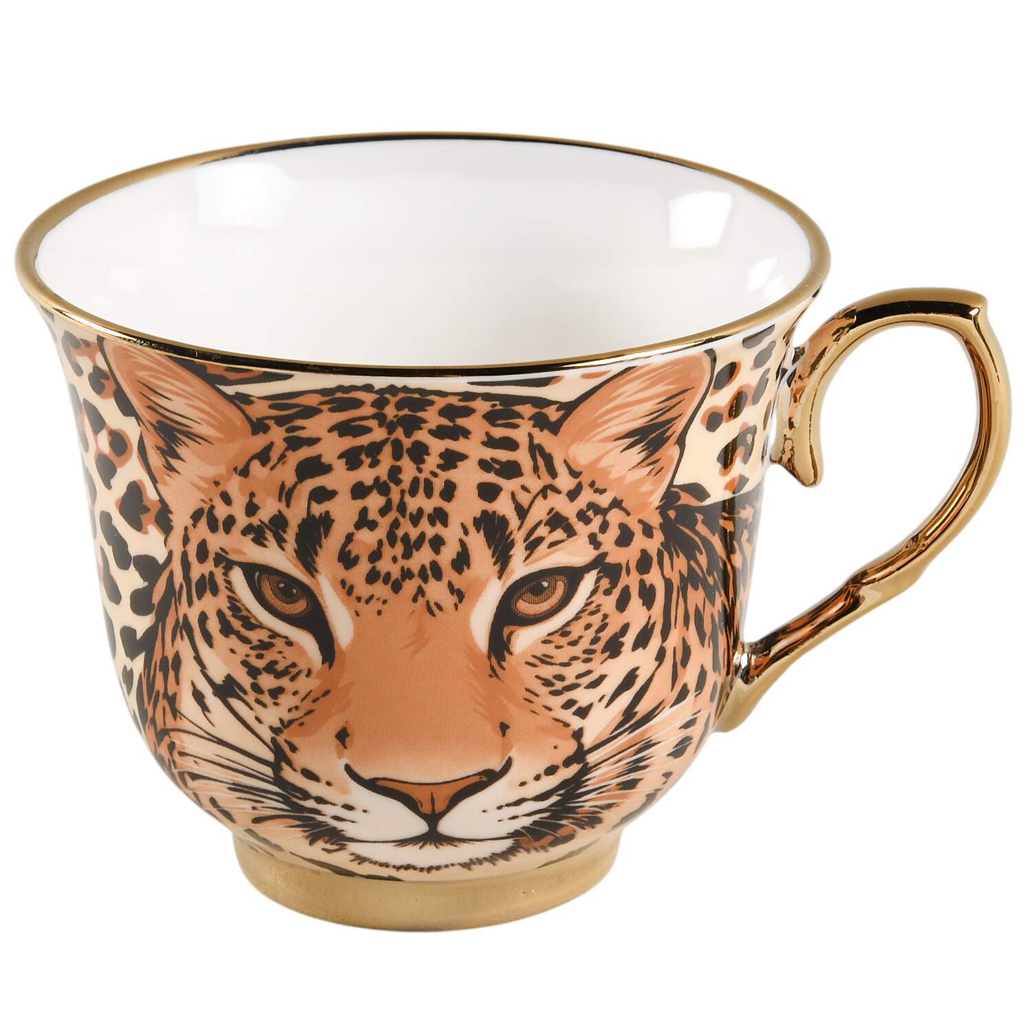 Tropical Black Animal Footed Cup by Grace's Teaware-1