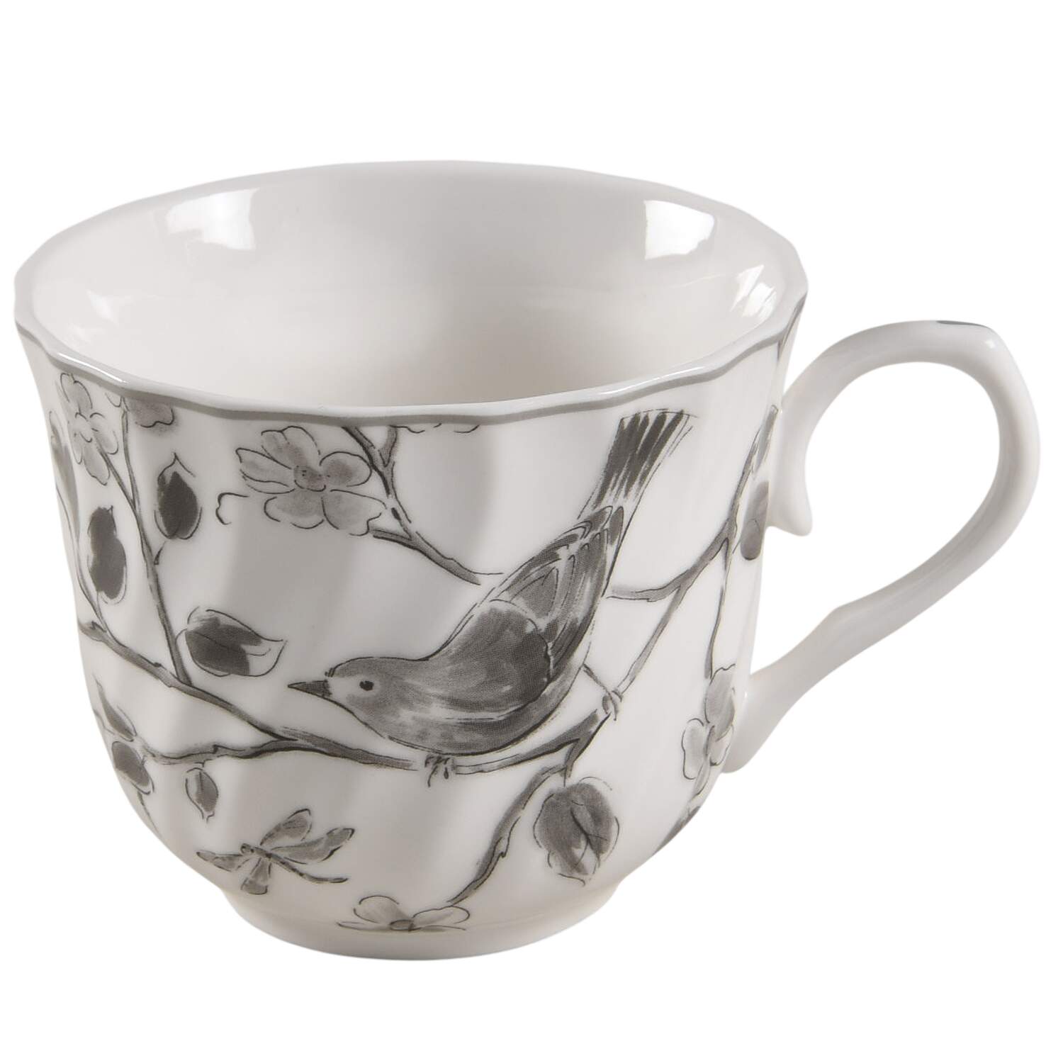 Botanical Birds Snack Cup by Grace's Teaware-1