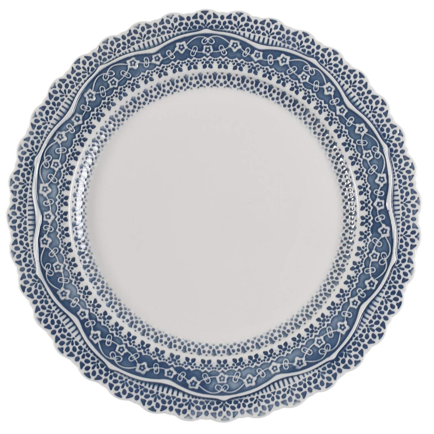 Lace Dinner Plate by Grace's Teaware-1