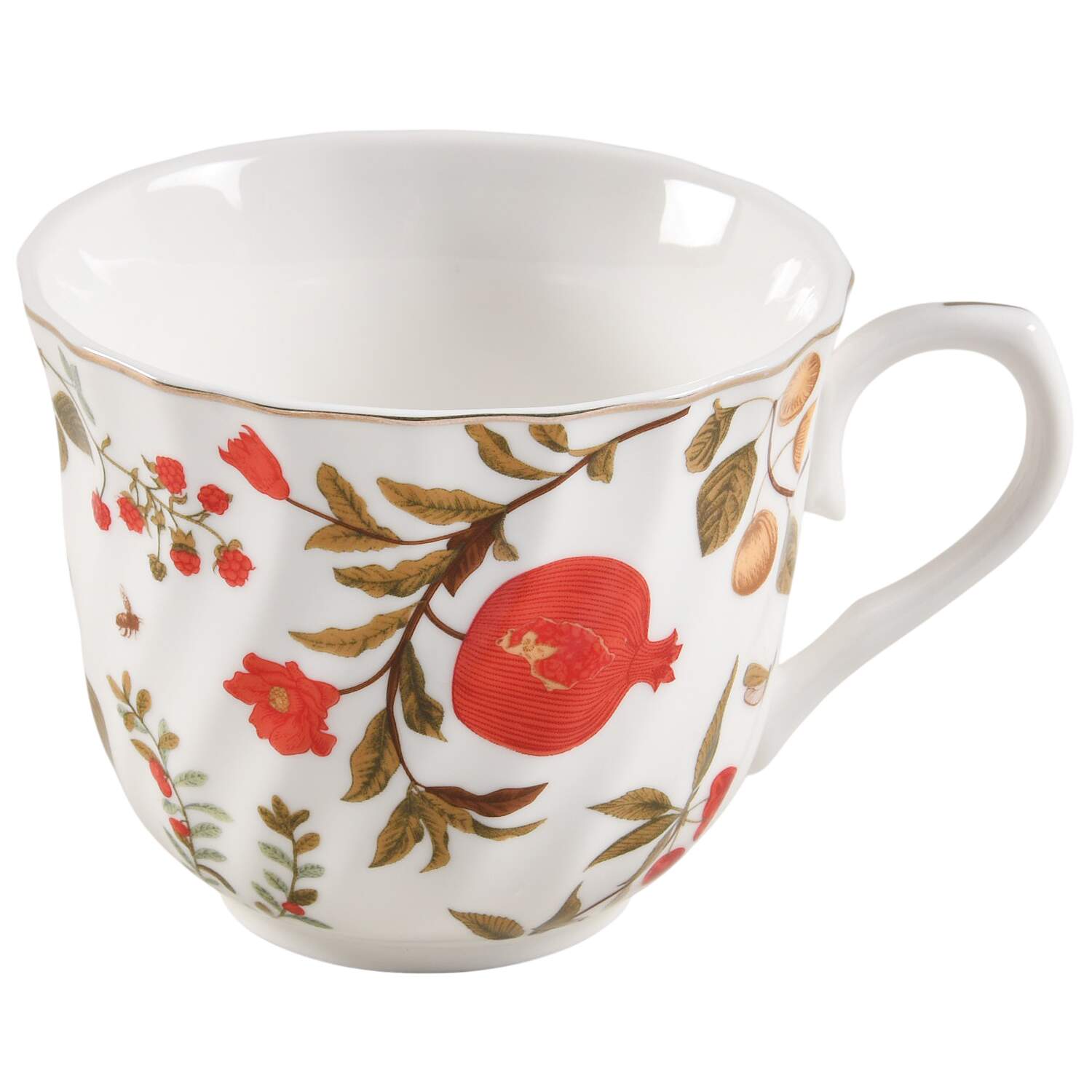 Fall Fruit Toile Snack Cup by Grace's Teaware-1