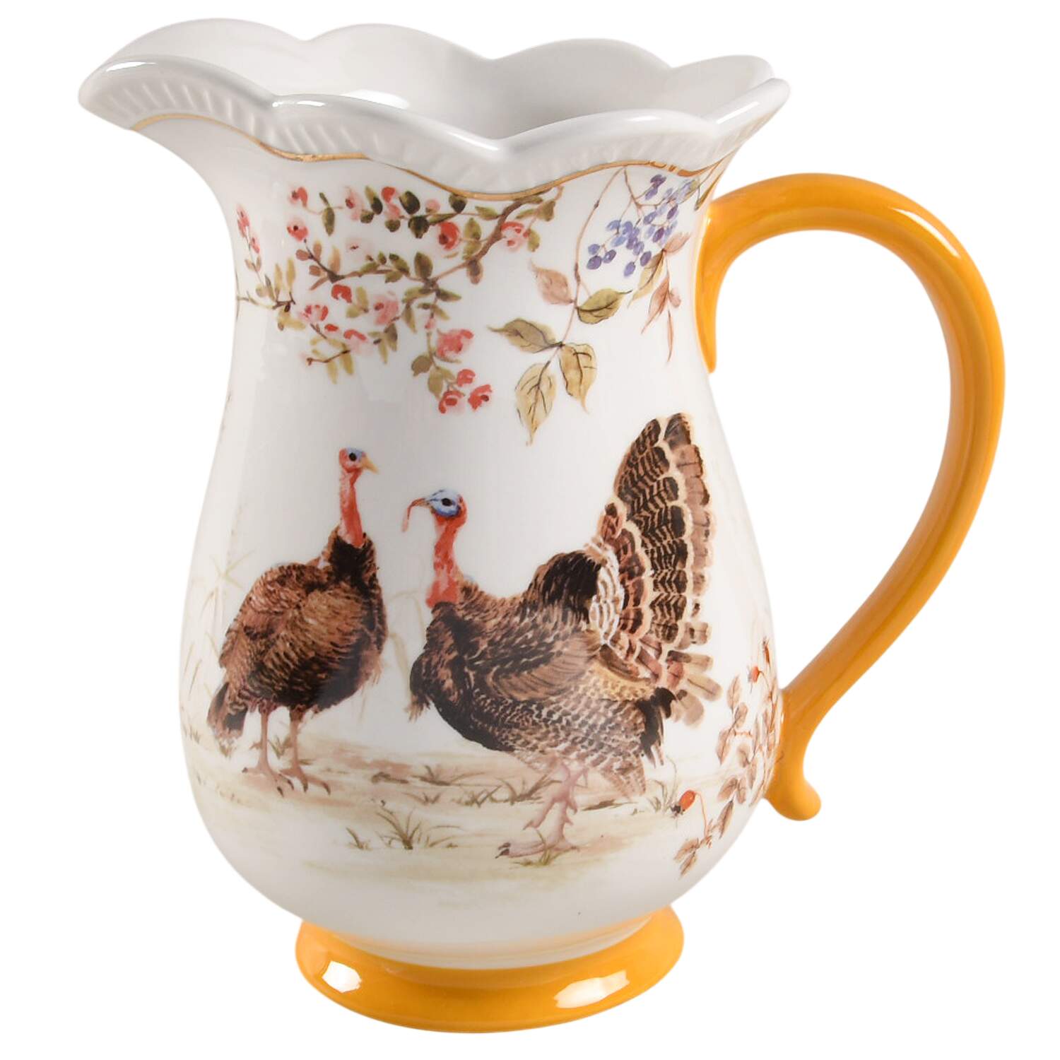 Golden Autumn 44 Oz Pitcher by Grace's Teaware-1