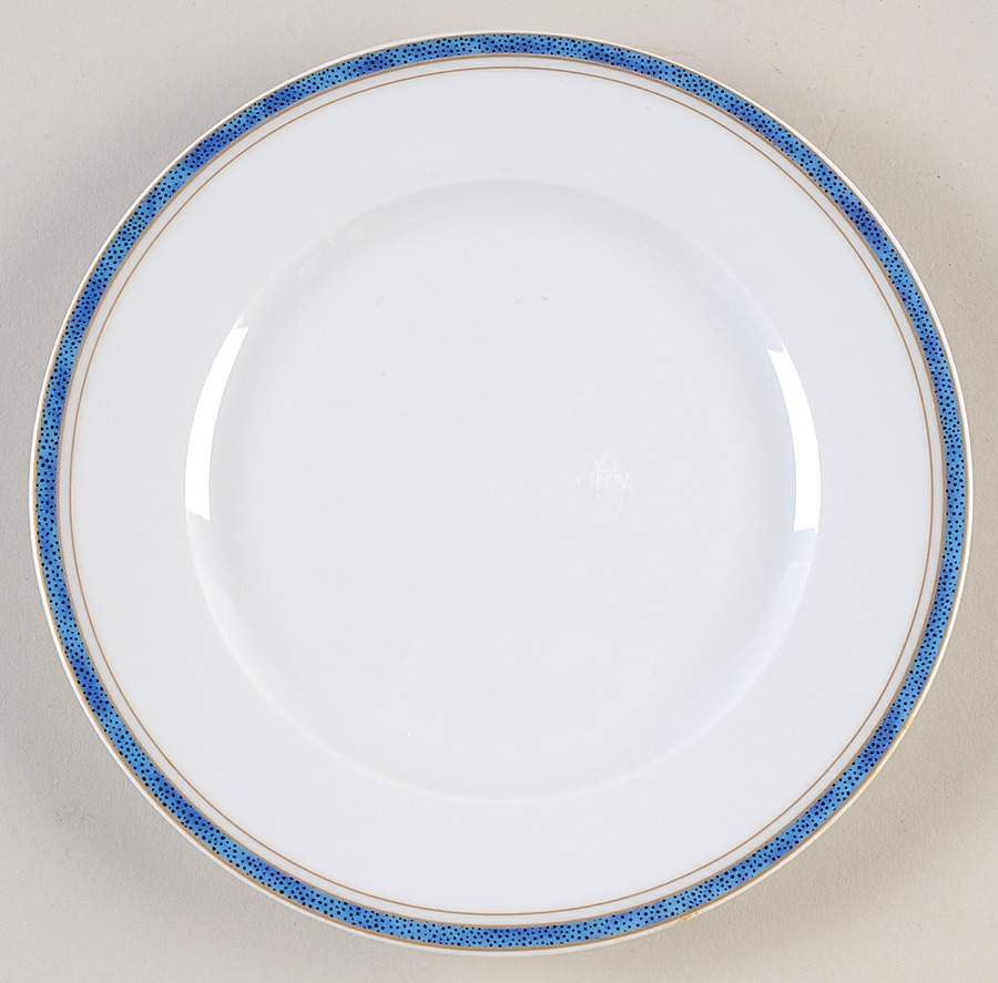 Air De Paris Bleu Salad Plate by Haviland-1