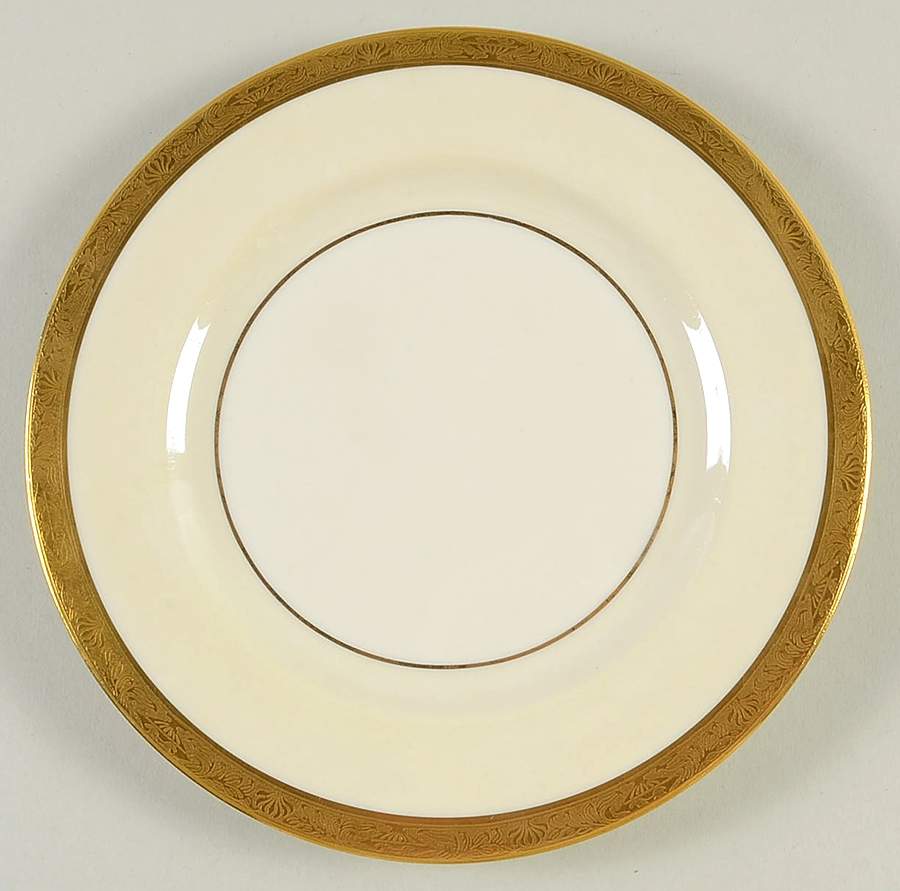 Aladdin (Gold Encrusted) Salad Plate by Haviland-1