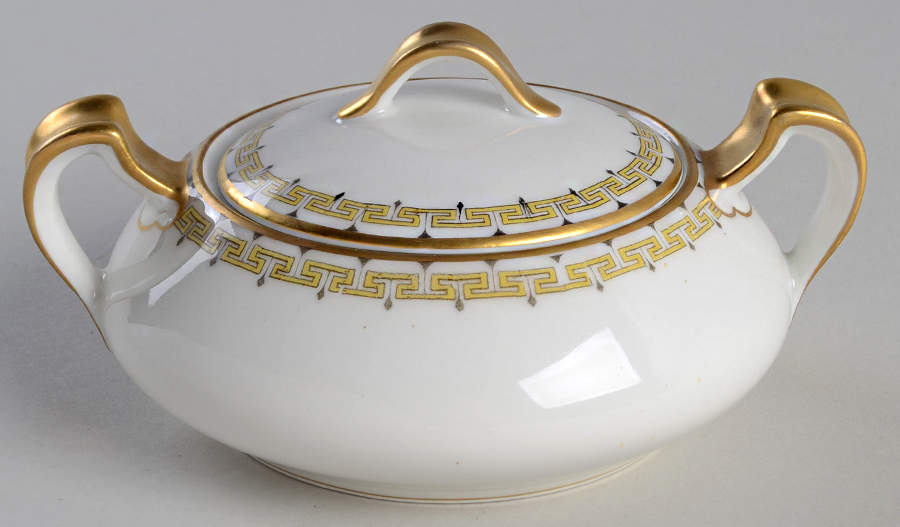 Albany Mini Sugar Bowl & Lid by Haviland-1