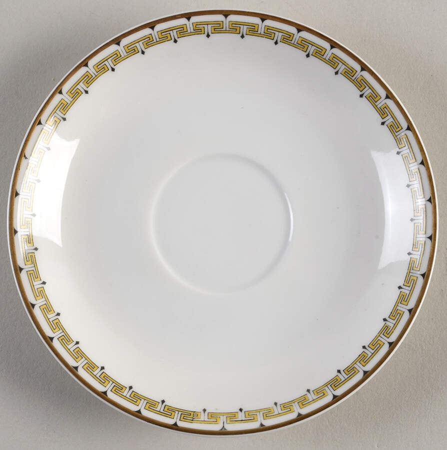 Albany Saucer for Chocolate Cup by Haviland-1