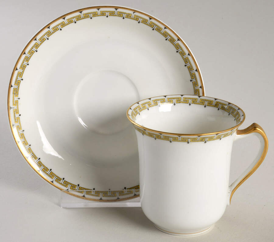Albany Chocolate Cup & Saucer Set by Haviland-1
