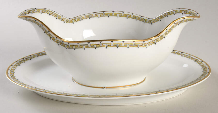 Albany Gravy Boat with Attached Underplate by Haviland-1