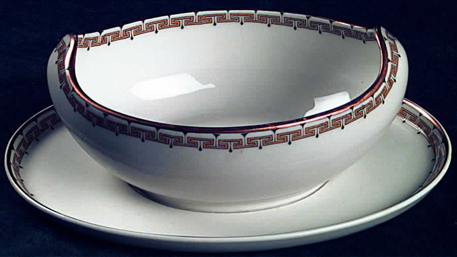Albany Sauce Boat with Attached Underplate by Haviland-1