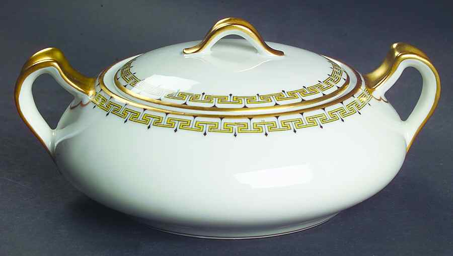 Albany Sugar Bowl & Lid by Haviland-1