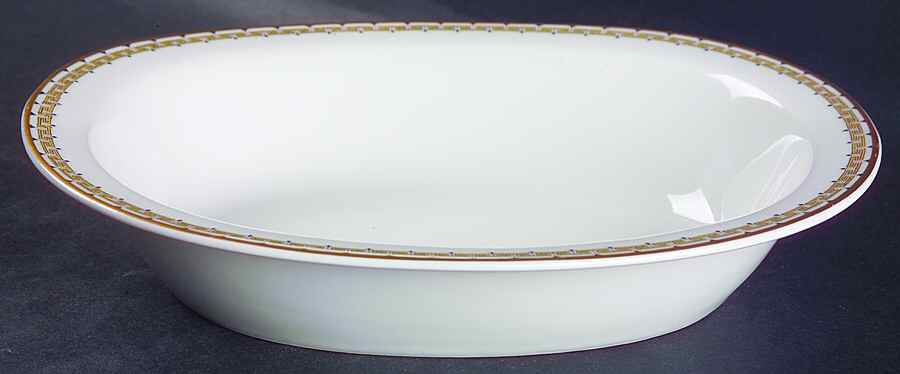 Albany 10" Oval Vegetable Bowl by Haviland-1