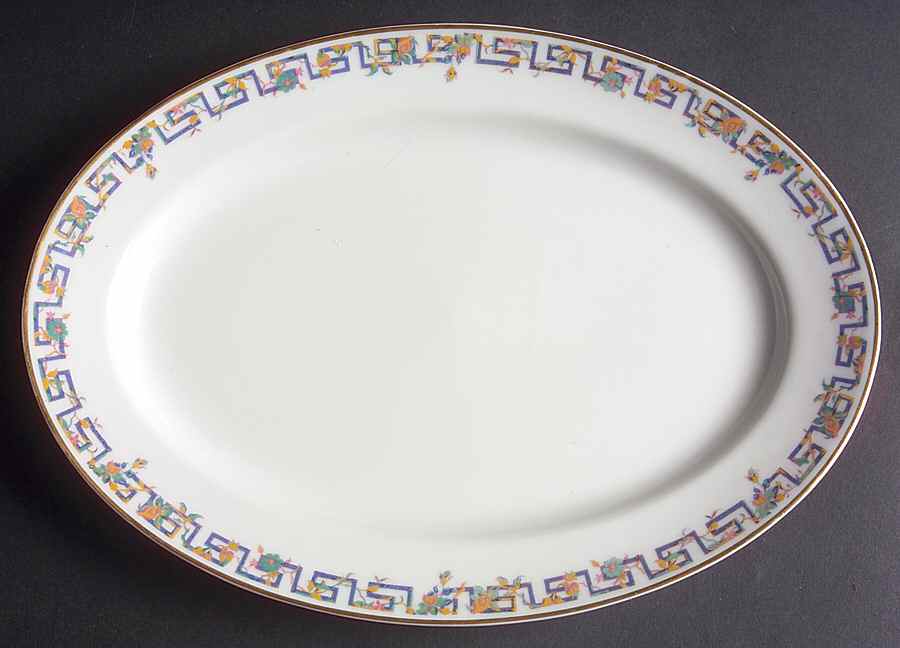 Algonquin 11" Oval Serving Platter by Haviland-1