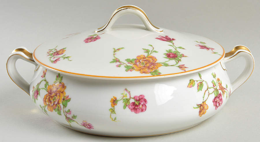 Alsace Round Covered Vegetable by Haviland-1