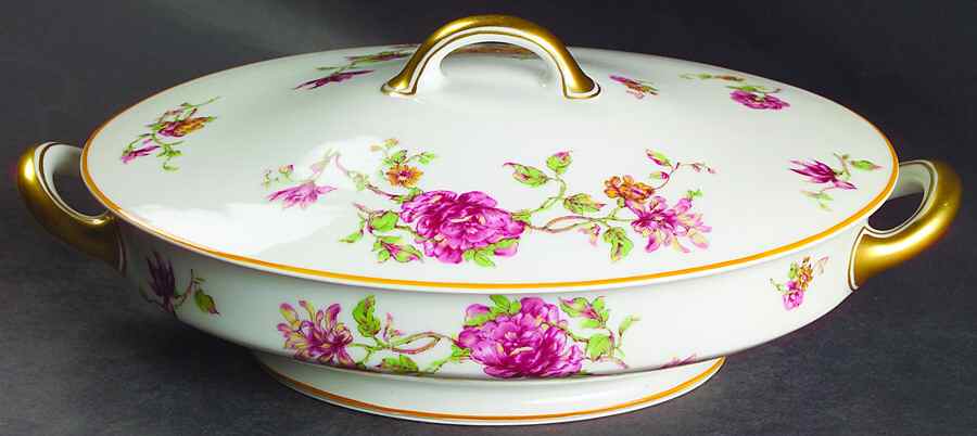Alsace Oval Covered Vegetable by Haviland-1