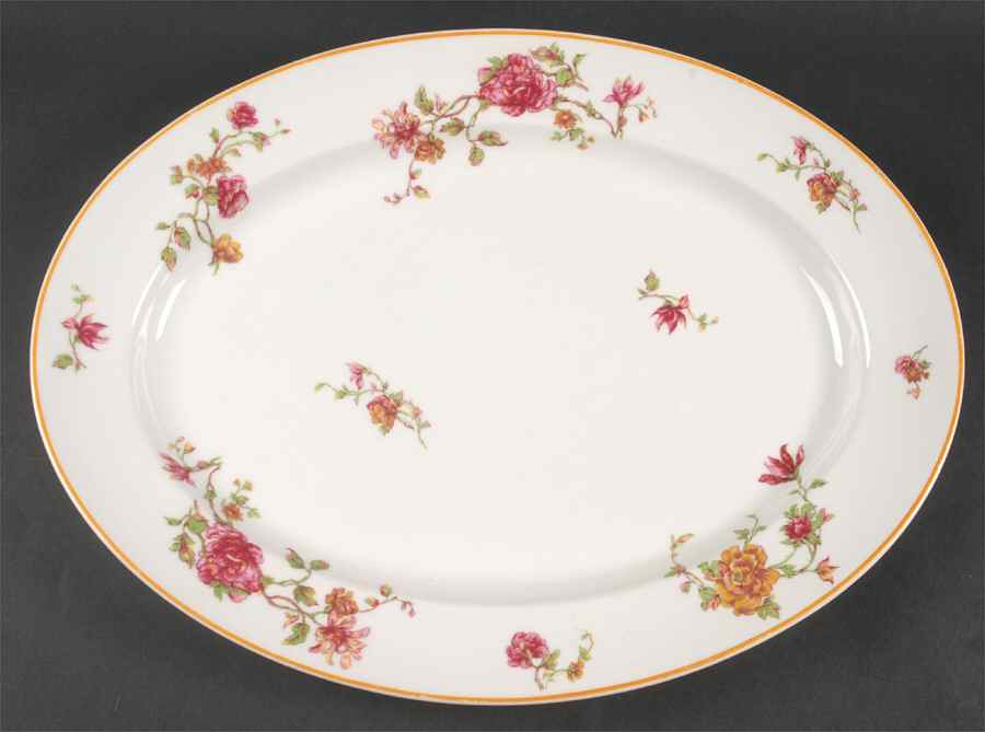 Alsace 16" Oval Serving Platter by Haviland-1