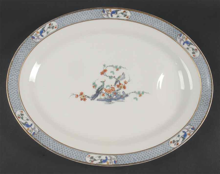 Ambazar 16" Oval Serving Platter by Haviland-1