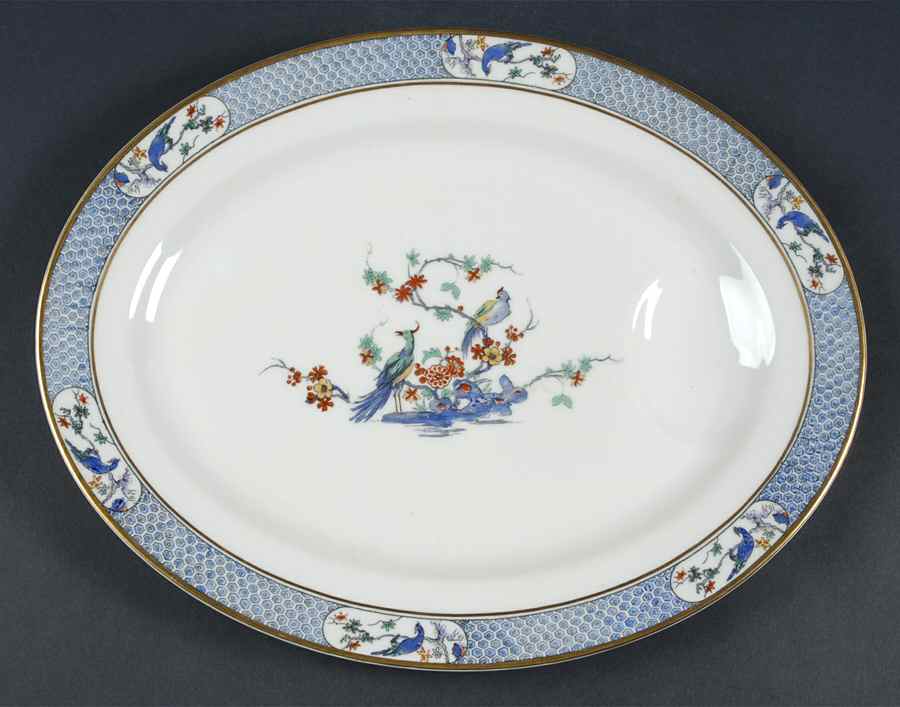 Ambazar 13" Oval Serving Platter by Haviland-1