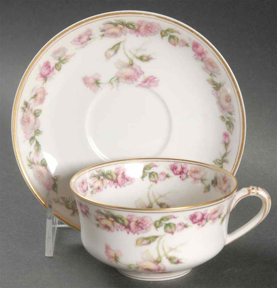 The Amstel Flat Cup & Saucer Set by Haviland-1