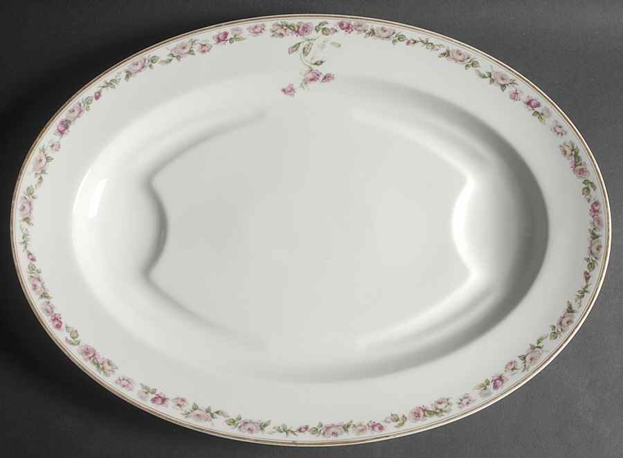 The Amstel 18" Oval Serving Platter by Haviland-1