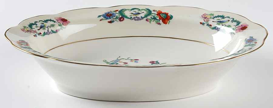 Anita 9" Oval Vegetable Bowl by Haviland-1
