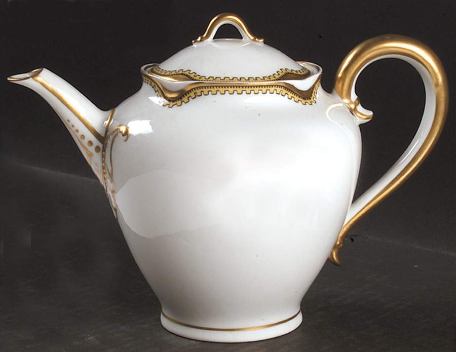 Anjou Teapot & Lid by Haviland-1