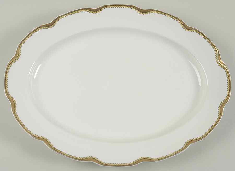 Anjou 16" Oval Serving Platter by Haviland-1