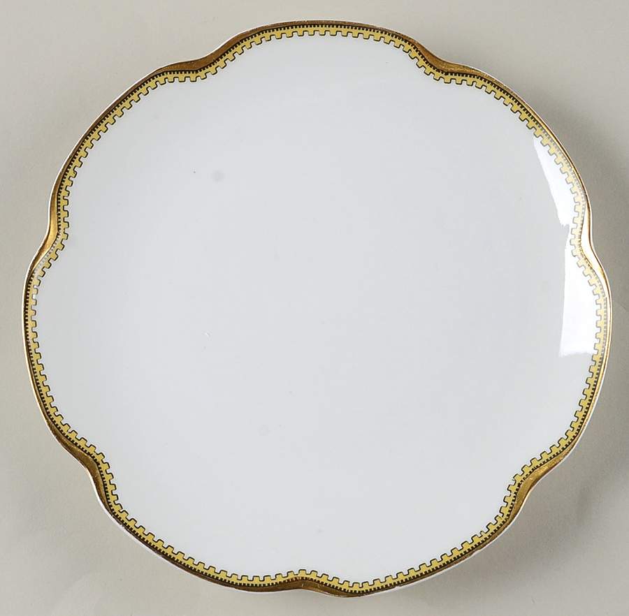 Anjou Coupe Salad Plate by Haviland-1