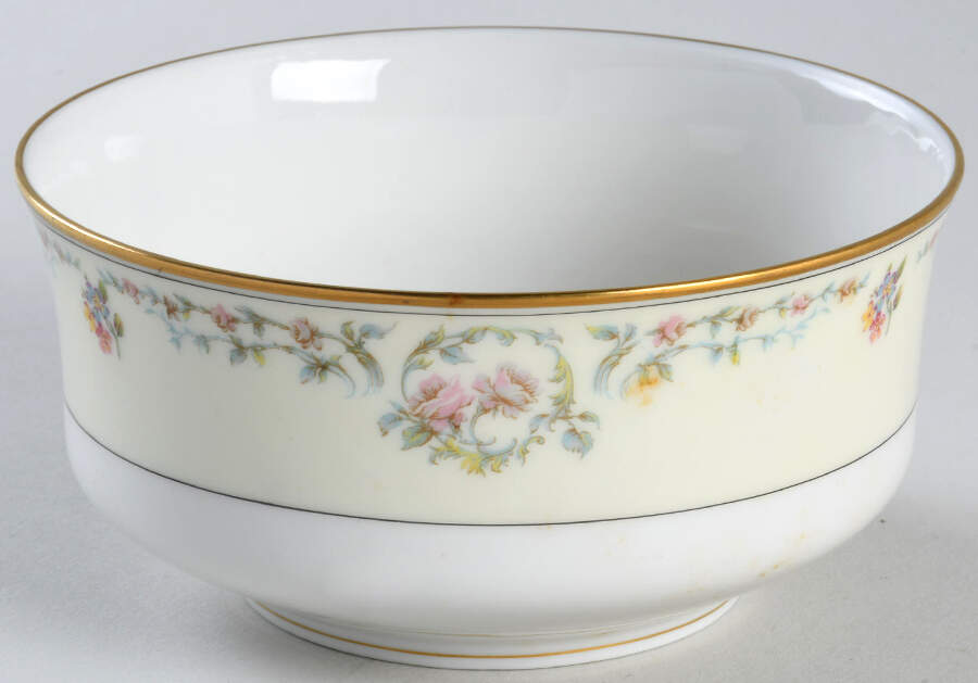 Antoinette Cranberry Bowl by Haviland-1
