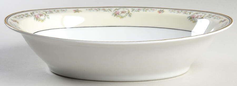 Antoinette 10" Oval Vegetable Bowl by Haviland-1