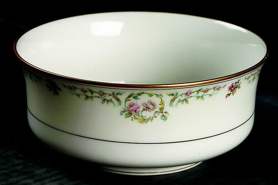 Antoinette Cranberry Bowl by Haviland-1