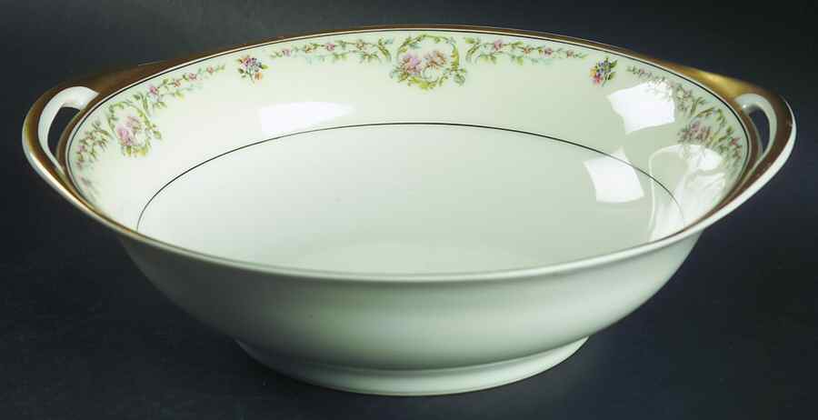 Antoinette 9" Round Vegetable Bowl by Haviland-1