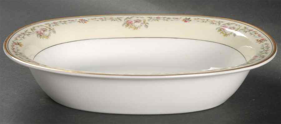 Antoinette 9" Oval Vegetable Bowl by Haviland-1