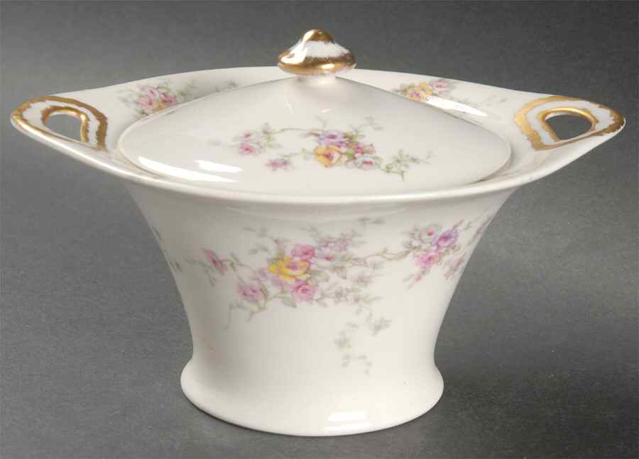 Antoine Sugar Bowl & Lid by Haviland-1