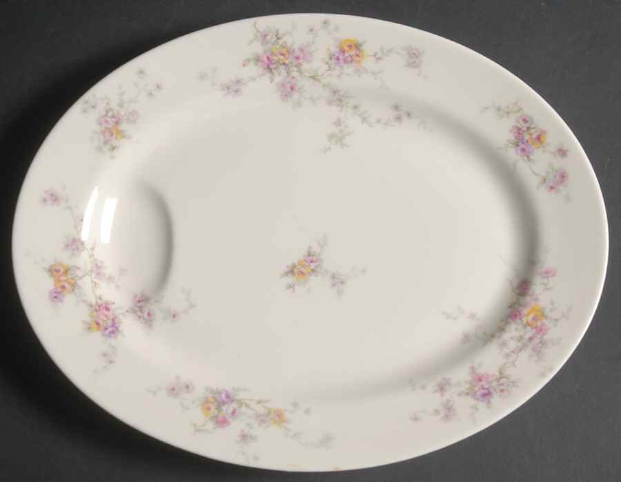 Antoine 11" Oval Serving Platter by Haviland-1