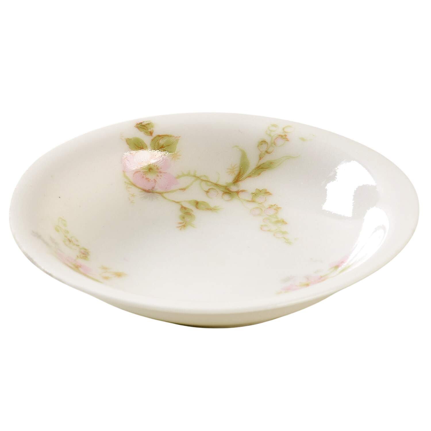 Antonette (No Gold Trim) Butter Pat by Haviland-1