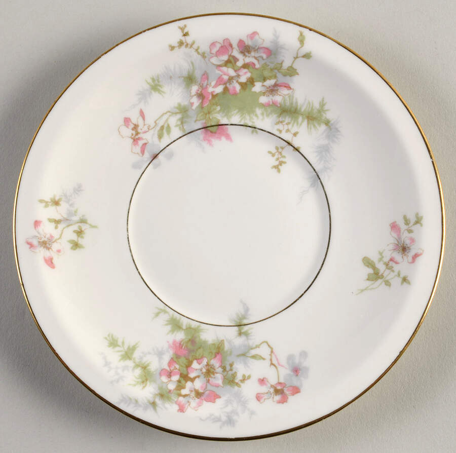 Apple Blossom (New York) Saucer for Cream Soup Bowl by Haviland-1
