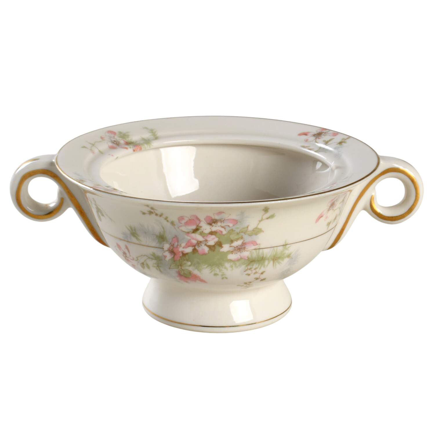 Apple Blossom (New York) Sugar Bowl No Lid by Haviland-1