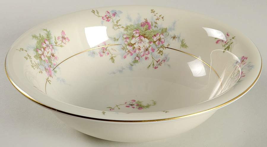 Apple Blossom (New York) 9" Round Vegetable Bowl by Haviland-1