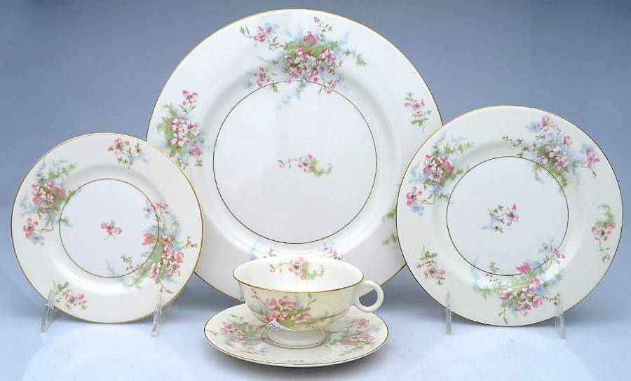 Apple Blossom (New York) 40 Piece Estate Set by Haviland-1
