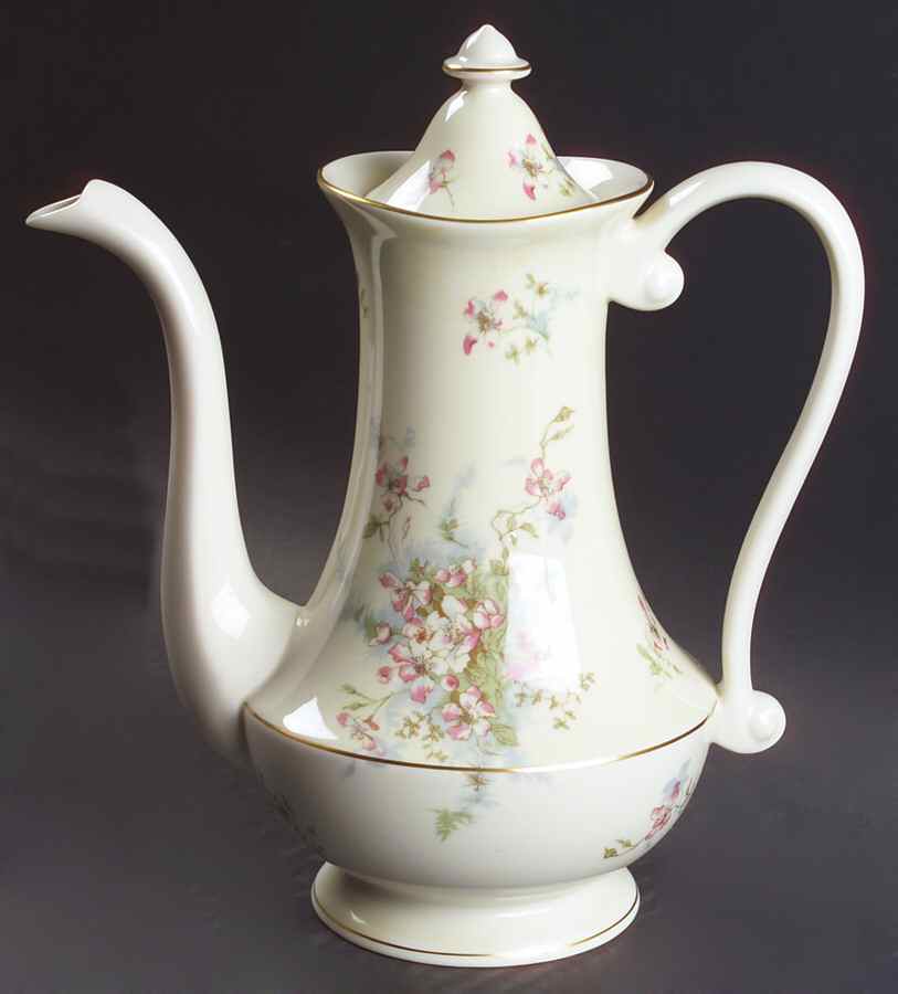 Apple Blossom (New York) Coffee Pot & Lid by Haviland-1