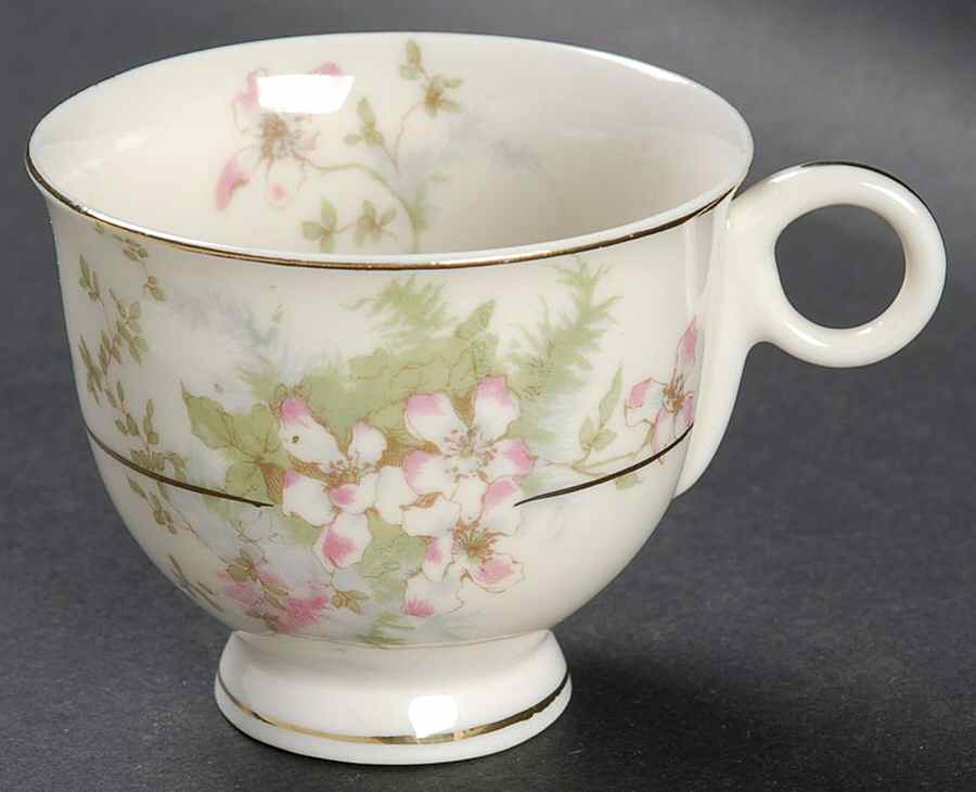 Apple Blossom (New York) Footed Demitasse Cup by Haviland-1