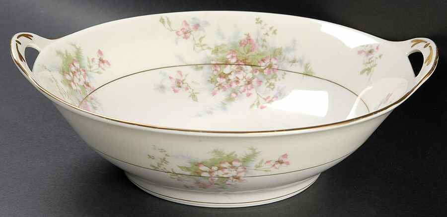 Apple Blossom (New York) 10" Round Vegetable Bowl by Haviland-1