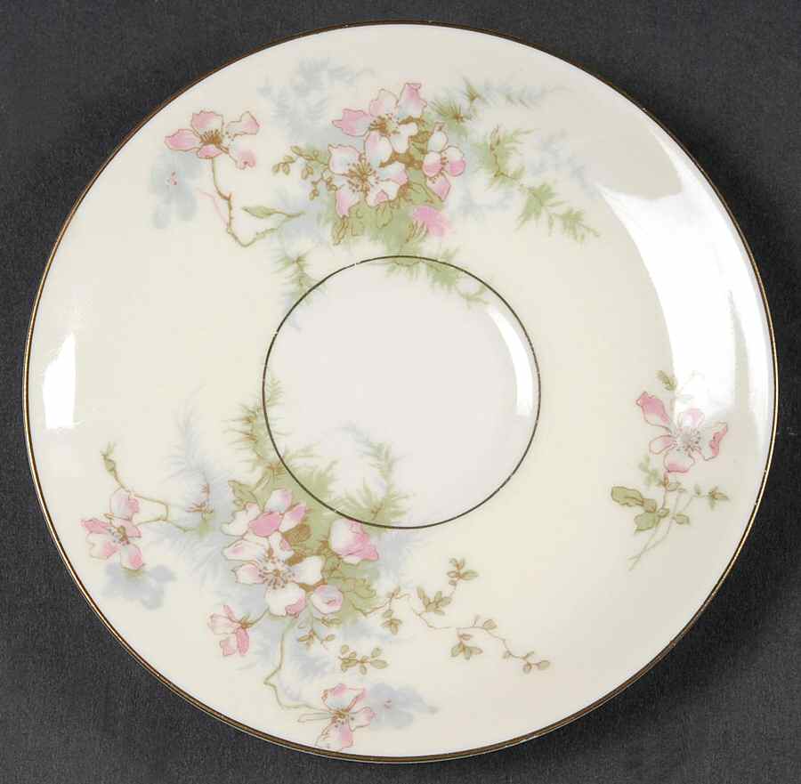 Apple Blossom (New York) Saucer for Demitasse Cup by Haviland-1